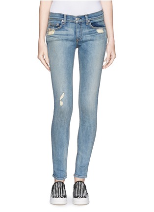Main View - Click To Enlarge - RAG & BONE - 'Skinny' distressed jeans