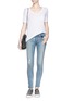 Figure View - Click To Enlarge - RAG & BONE - 'Skinny' distressed jeans