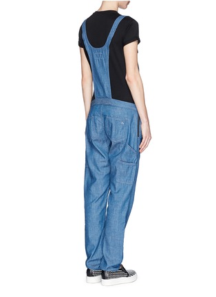 Back View - Click To Enlarge - RAG & BONE - Patch pocket cotton overalls