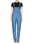 Main View - Click To Enlarge - RAG & BONE - Patch pocket cotton overalls