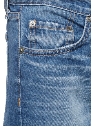 Detail View - Click To Enlarge - RAG & BONE - 'Boyfriend Jean' distressed jeans