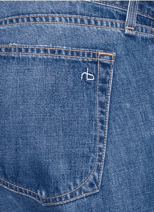 Detail View - Click To Enlarge - RAG & BONE - 'Boyfriend Jean' distressed jeans