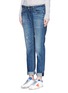 Front View - Click To Enlarge - RAG & BONE - 'Boyfriend Jean' distressed jeans