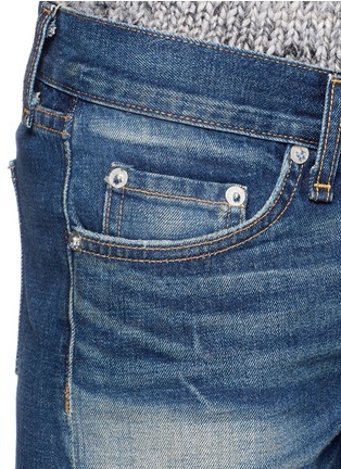 Detail View - Click To Enlarge - RAG & BONE - 'Cut-off' cotton denim shorts