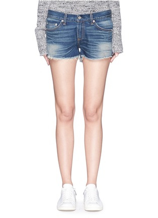 Main View - Click To Enlarge - RAG & BONE - 'Cut-off' cotton denim shorts