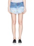 Main View - Click To Enlarge - RAG & BONE - 'Marilyn' exposed pocket denim shorts