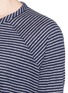 Detail View - Click To Enlarge - RAG & BONE - 'Camden' stripe cotton-linen T-shirt