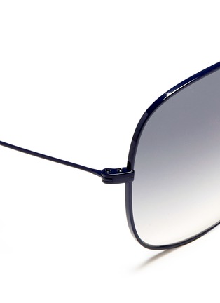 Detail View - Click To Enlarge - OLIVER PEOPLES - x Isabel Marant 'Daria' oversize wire gradient sunglasses