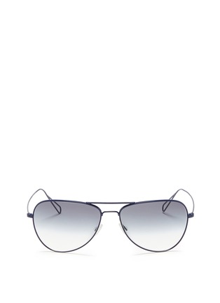 Main View - Click To Enlarge - OLIVER PEOPLES - x Isabel Marant 'Matt' wire aviator sunglasses