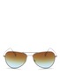Main View - Click To Enlarge - OLIVER PEOPLES - x Isabel Marant 'Matt' wire rim aviator sunglasses