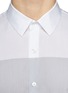 Detail View - Click To Enlarge - THEORY - 'Costo' colourblock cotton poplin shirt