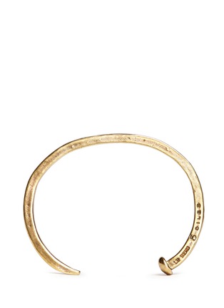 Back View - Click To Enlarge - GILES & BROTHER - Skinny railroad spike cuff