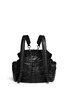 Back View - Click To Enlarge - ALEXANDER WANG - 'Marti' matte hardware washed leather three-way backpack