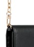Detail View - Click To Enlarge - TORY BURCH - 'Robinson' saffiano leather chain wallet