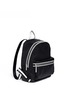 Front View - Click To Enlarge - ELIZABETH AND JAMES - 'Cynnie' perforated leather backpack