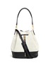 Main View - Click To Enlarge - ELIZABETH AND JAMES - 'Cynnie' perforated leather bucket bag