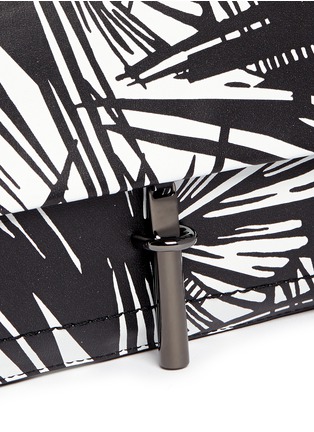 Detail View - Click To Enlarge - ELIZABETH AND JAMES - 'Jack' abstract print leather clutch
