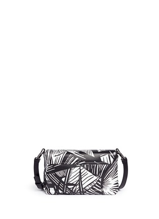 Back View - Click To Enlarge - ELIZABETH AND JAMES - 'Jack' abstract print leather clutch