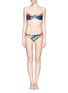 Main View - Click To Enlarge - WE ARE HANDSOME - 'Jungle Fever' soft cup bikini set