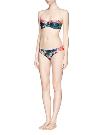 Figure View - Click To Enlarge - WE ARE HANDSOME - 'Jungle Fever' soft cup bikini set