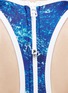 Detail View - Click To Enlarge - WE ARE HANDSOME - 'Ocean Warrior' racerback one piece swimsuit