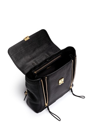 Detail View - Click To Enlarge - 3.1 PHILLIP LIM - 'Pashli' grainy leather backpack
