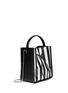 Front View - Click To Enlarge - 3.1 PHILLIP LIM - 'Soleil' small stripe leather bucket drawstring bag