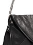 Detail View - Click To Enlarge - BOYY - 'Slash' contrast cover leather shoulder bag