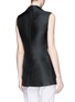 Back View - Click To Enlarge - ACNE STUDIOS - 'Roana T' organza suiting waistcoat