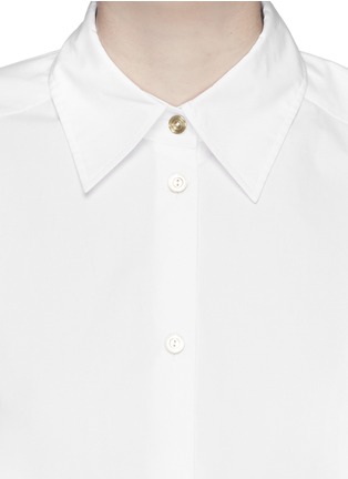 Detail View - Click To Enlarge - ACNE STUDIOS - 'Clio' tech poplin shirt
