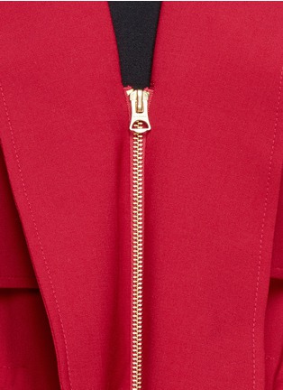 Detail View - Click To Enlarge - ACNE STUDIOS - 'Revel' sleeveless suiting fabric jacket