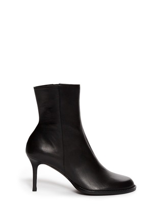 Main View - Click To Enlarge - ANN DEMEULEMEESTER - 'Glove' leather boots
