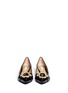 Figure View - Click To Enlarge - DIANE VON FURSTENBERG - Darcey patent leather buckle flats