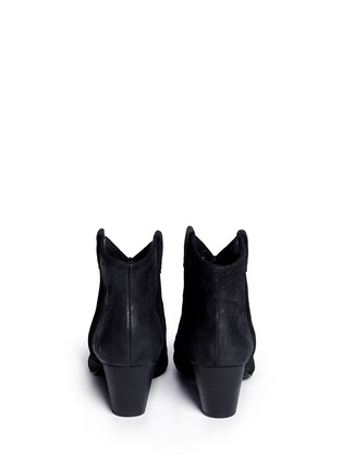 Back View - Click To Enlarge - ASH - 'Jalouse' brushed suede ankle boot