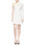 Main View - Click To Enlarge - EMILIO PUCCI - One-shoulder ruffle dress