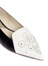 Detail View - Click To Enlarge - MICHAEL KORS - 'Sofie' rivet leather flats