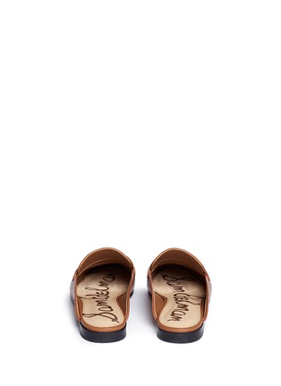 Back View - Click To Enlarge - SAM EDELMAN - 'Paris' tassel leather loafer slides