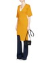 Figure View - Click To Enlarge - STELLA MCCARTNEY - Chunky rib knit dress