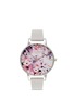 Main View - Click To Enlarge - OLIVIA BURTON  - Enchanted Garden' floral print big dial watch