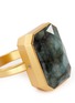 Detail View - Click To Enlarge - RINGLY - 'Into the Woods' emerald activity tracking ring