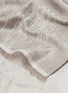 Detail View - Click To Enlarge - KASHMIRLOOM - Metallic diamond jacquard cashmere scarf