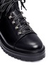 Detail View - Click To Enlarge -  - 'Rockstud' leather combat boots