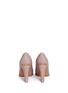 Back View - Click To Enlarge - VALENTINO GARAVANI - 'Rockstud' leather Mary Jane pumps
