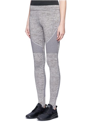 Front View - Click To Enlarge - CALVIN KLEIN PERFORMANCE - Fleece lined stirrup performance leggings
