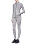 Figure View - Click To Enlarge - CALVIN KLEIN PERFORMANCE - Fleece lined stirrup performance leggings