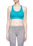 Main View - Click To Enlarge - CALVIN KLEIN PERFORMANCE - Removable cup seamless sports bra
