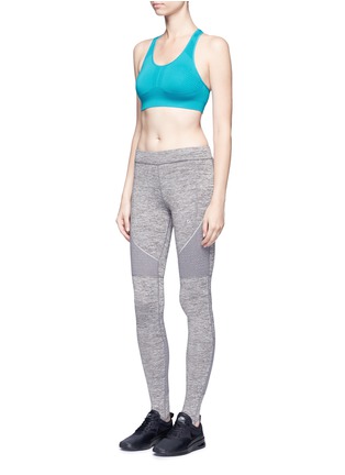 Figure View - Click To Enlarge - CALVIN KLEIN PERFORMANCE - Removable cup seamless sports bra