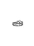 Main View - Click To Enlarge - DAUPHIN - 'Disruptive' pavé diamond 18k white gold three tier ring