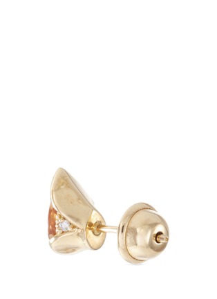 Detail View - Click To Enlarge - FERNANDO JORGE - 'Bloom' diamond topaz 18k gold large stud earrings