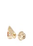 Detail View - Click To Enlarge - FERNANDO JORGE - 'Bloom' diamond topaz 18k gold large stud earrings